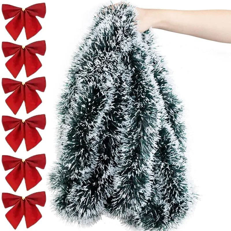 Garland Xmas Tree Hanging Pendent  Wreath Ornament