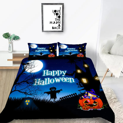Halloween Tree Bedding Comforter Set Queen King
