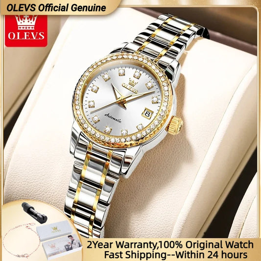 Watch for Women Diamond Gold Luxury Stainless steel