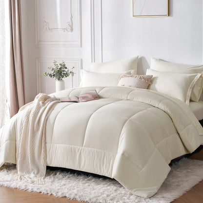 7 Piece Bed In A Bag Comforter Set Queen, Stylish