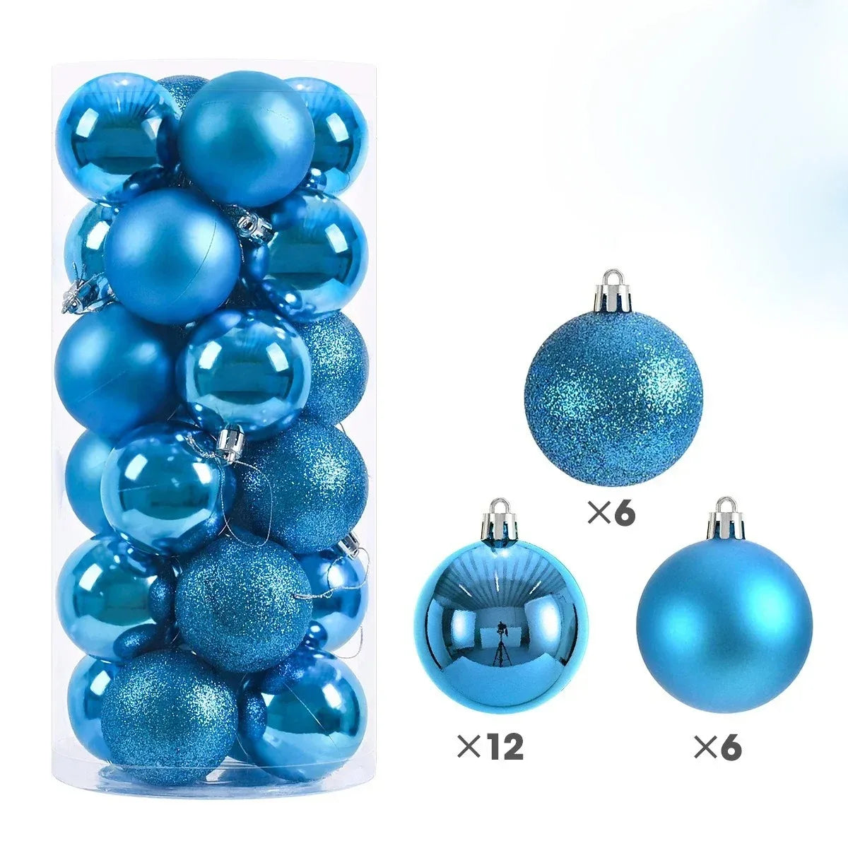 24Pcs  Christmas Tree Hanging Ornaments