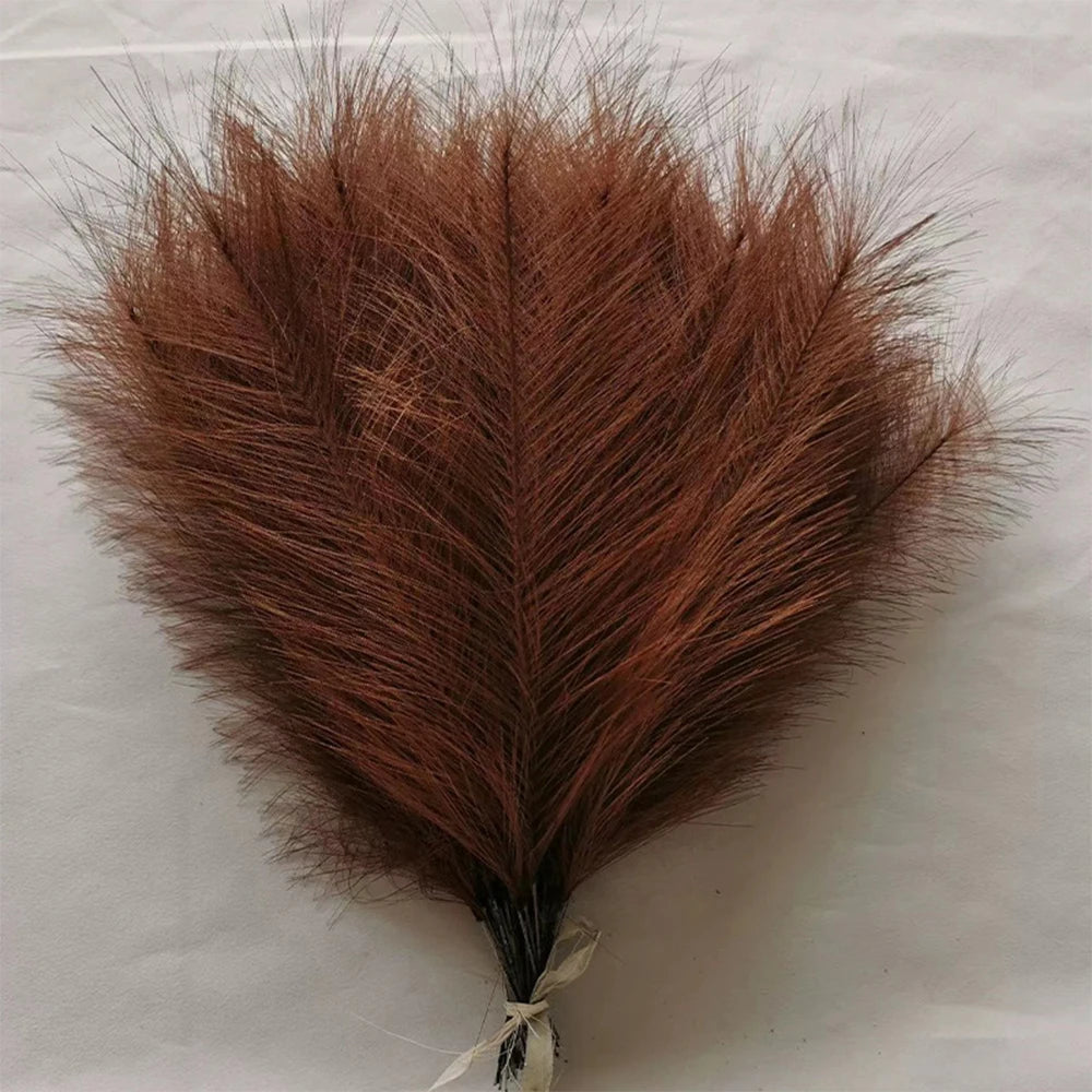 5/10/20PCS Fluffy Pampas Grass Boho Decor Artificial Flower