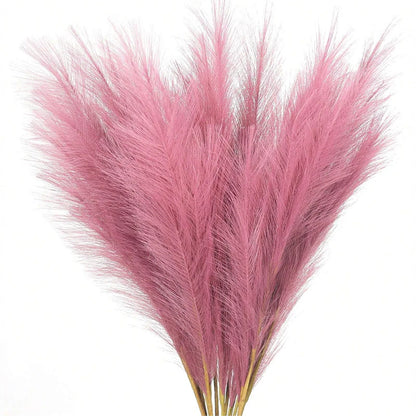 Artificial Tall Red Plush Faux Tree