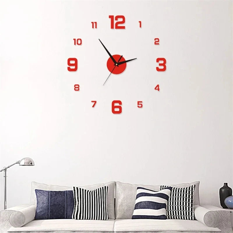 Luminous Digital  Wall Silent Clock