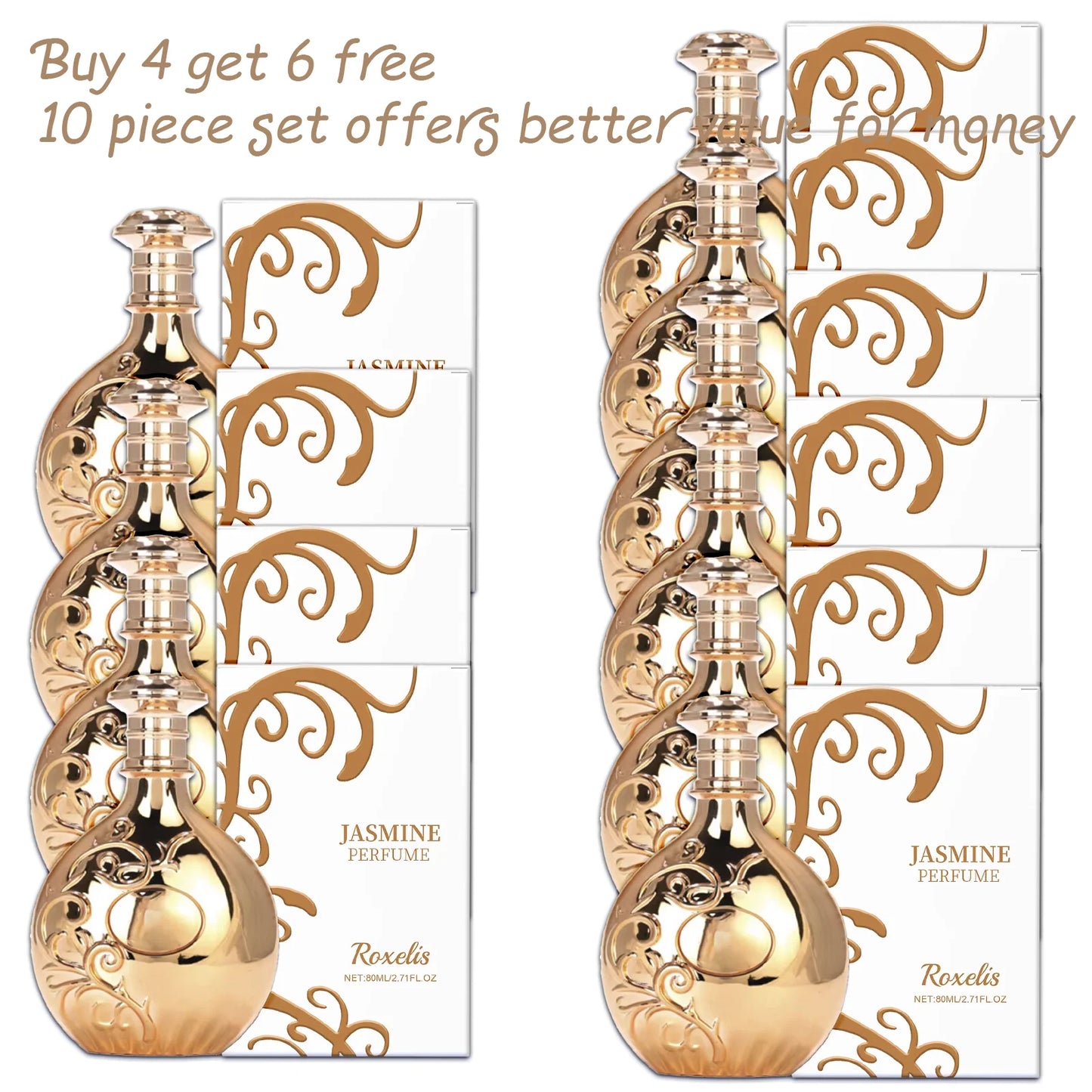 Jasmine Perfume Long-Lasting Fragrance to Enhance Elegant Women