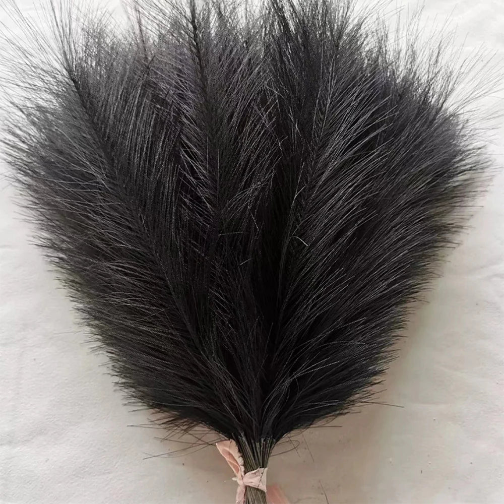 5/10/20PCS Fluffy Pampas Grass Boho Decor Artificial Flower
