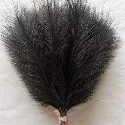 5/10/20PCS Fluffy Pampas Grass Boho Decor Artificial Flower