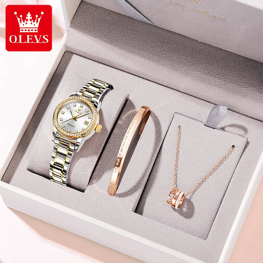 Watch for Women Diamond Gold Luxury Stainless steel