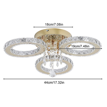 Led Ceiling Light Crystal Chandelier  l