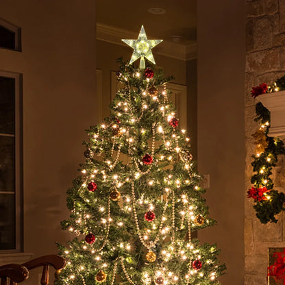 Christmas Tree Top Star Light LED