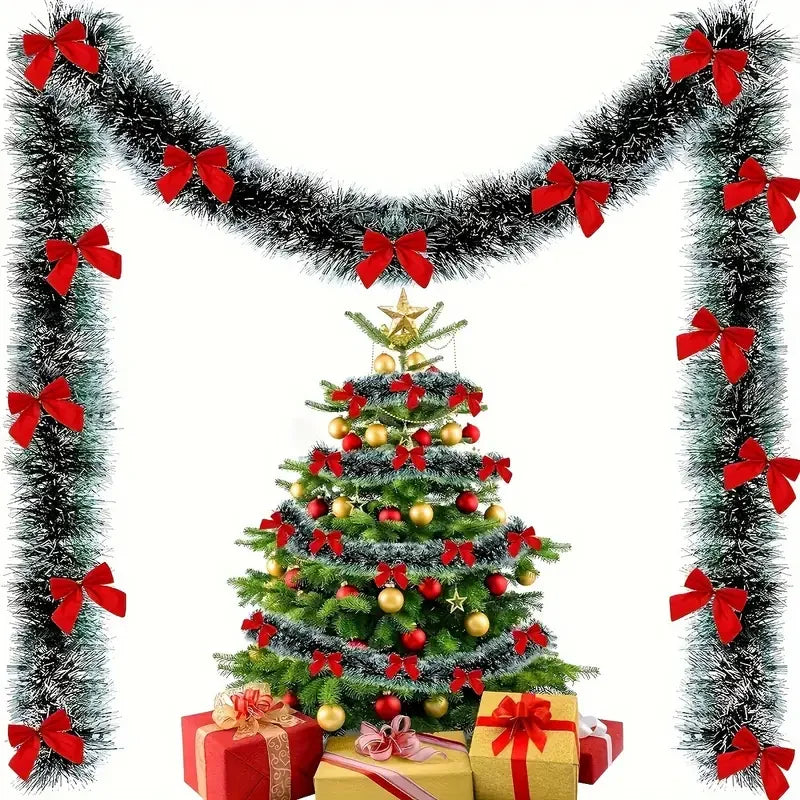 Garland Xmas Tree Hanging Pendent  Wreath Ornament