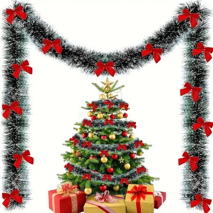 Garland Xmas Tree Hanging Pendent  Wreath Ornament