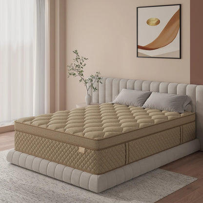 12" Gel Memory Foam Spring Mattress Twin Full King Queen/Firm