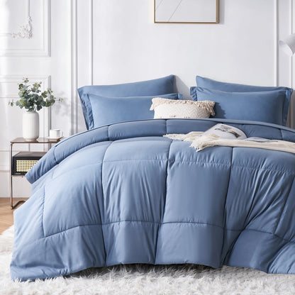 7 Piece Bed In A Bag Comforter Set Queen, Stylish
