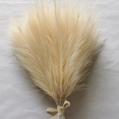 5/10/20PCS Fluffy Pampas Grass Boho Decor Artificial Flower