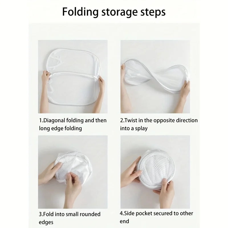 Collapsible Pop-up Mesh Laundry Basket Clothes Hamper