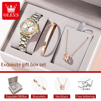 Watch for Women Diamond Gold Luxury Stainless steel