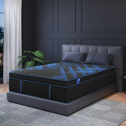 12"Gel Memory Foam Spring Bed Mattress Twin Full Queen King