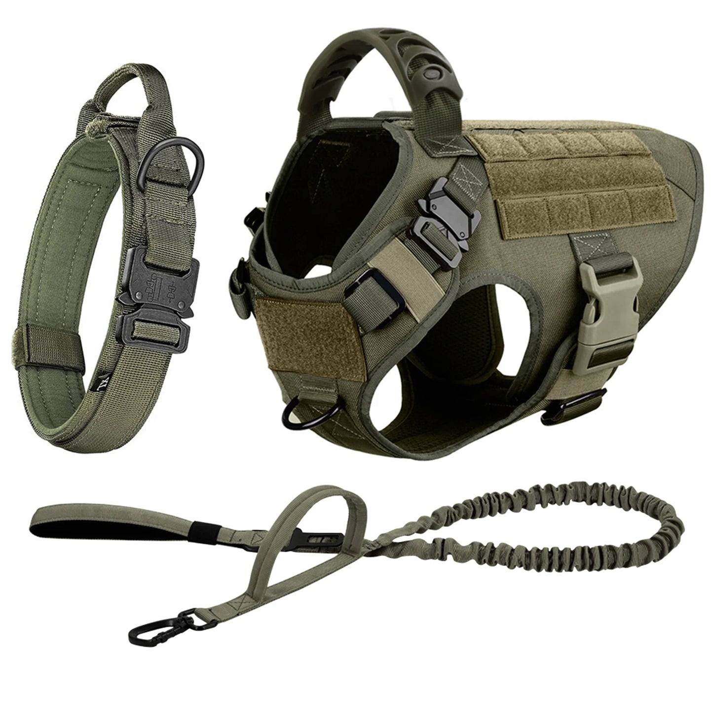 Harness Leash Set For Training German Shepard Medium _Large Dogs