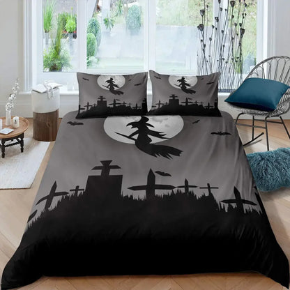Halloween Tree Bedding Comforter Set Queen King