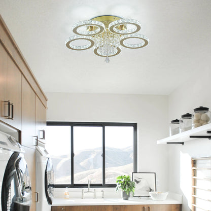 Led Ceiling Light Crystal Chandelier  l