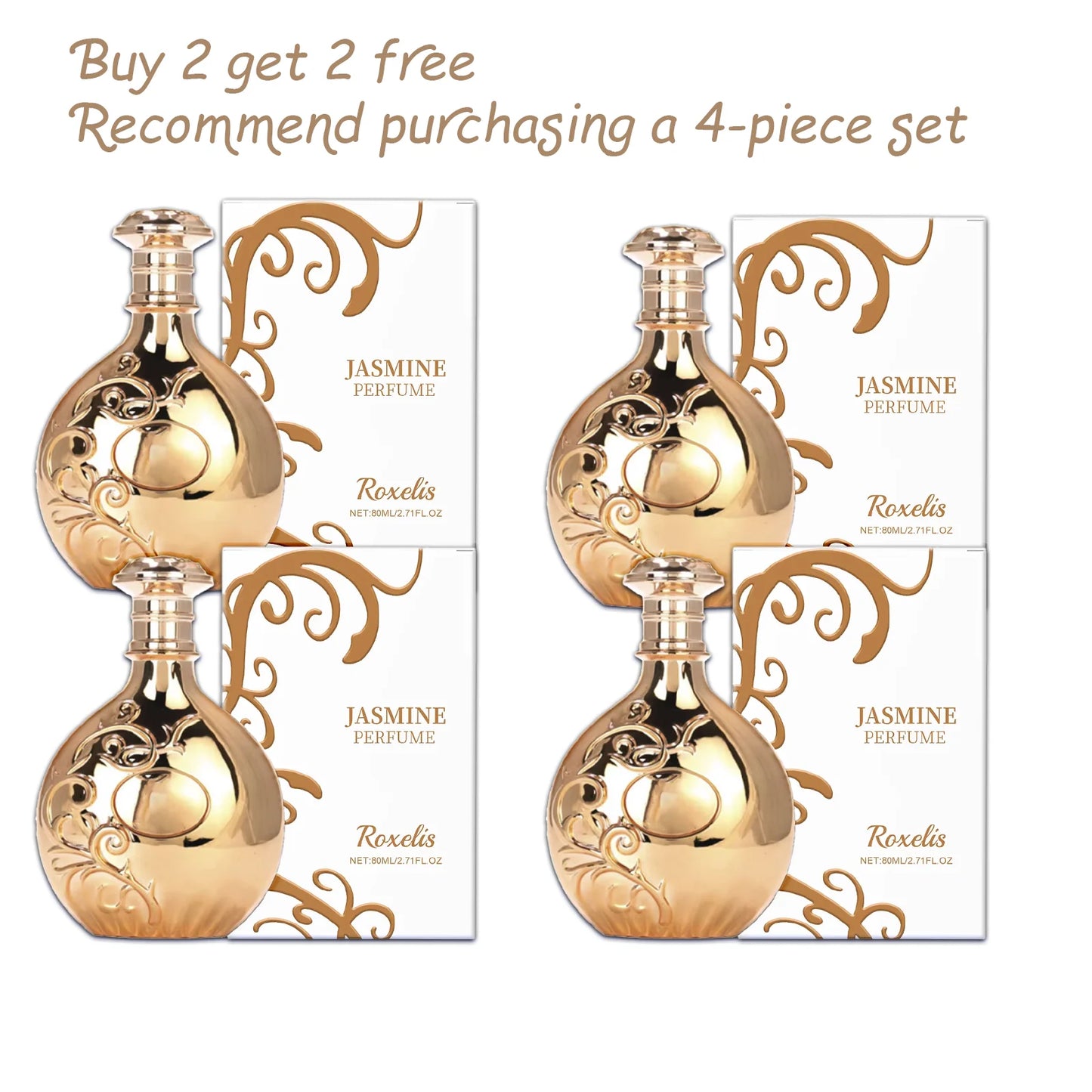 Jasmine Perfume Long-Lasting Fragrance to Enhance Elegant Women