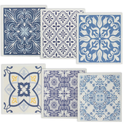 5/6/12PCS Kitchen Dish Towels Absorbent Swedish Dishcloths