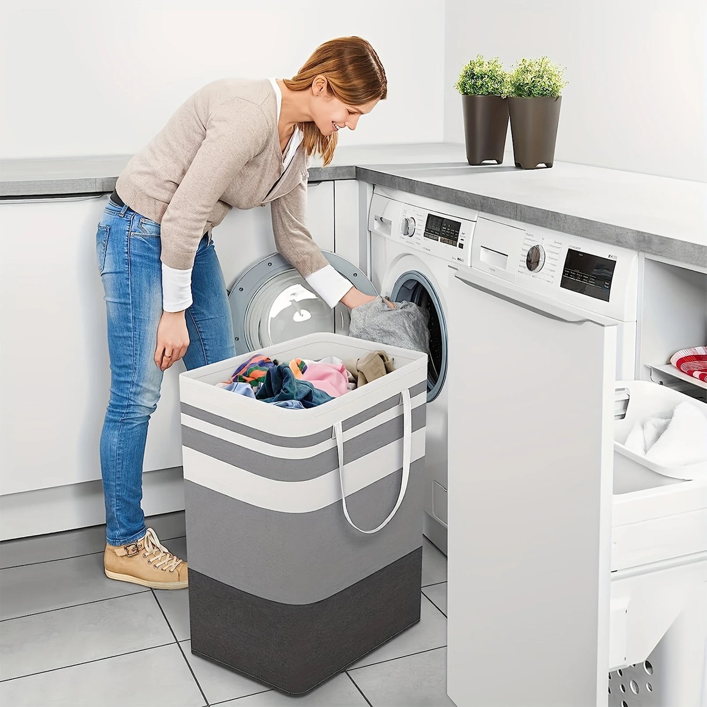 Large  Durable Dirty Clothes Hamper