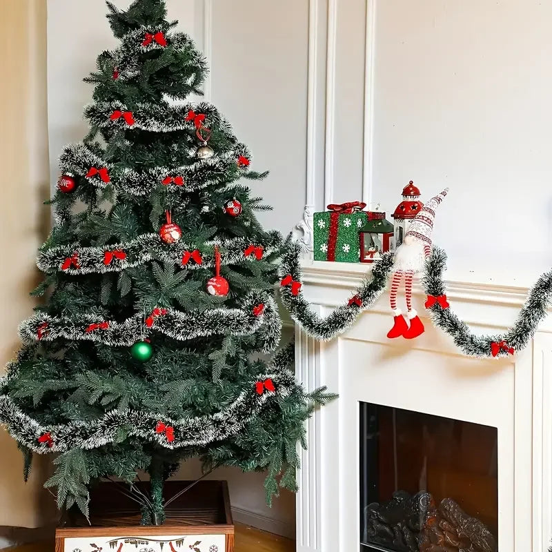 Garland Xmas Tree Hanging Pendent  Wreath Ornament