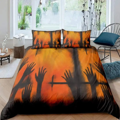 Halloween Tree Bedding Comforter Set Queen King