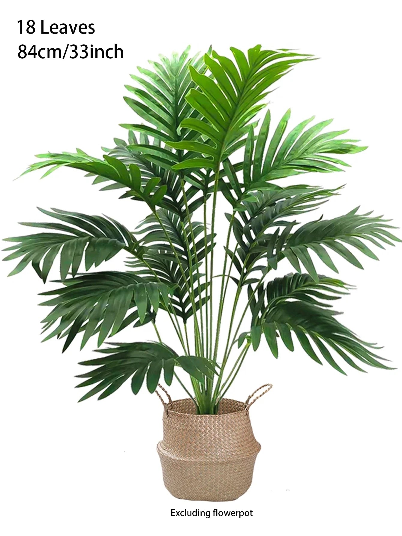 Large Artificial Palm Tree Plastic 70-120cm