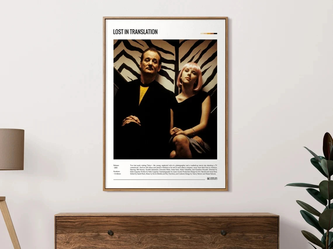 Classic Romantic Movie Canvas Poster