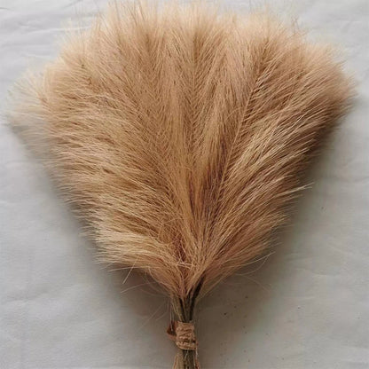 5/10/20PCS Fluffy Pampas Grass Boho Decor Artificial Flower