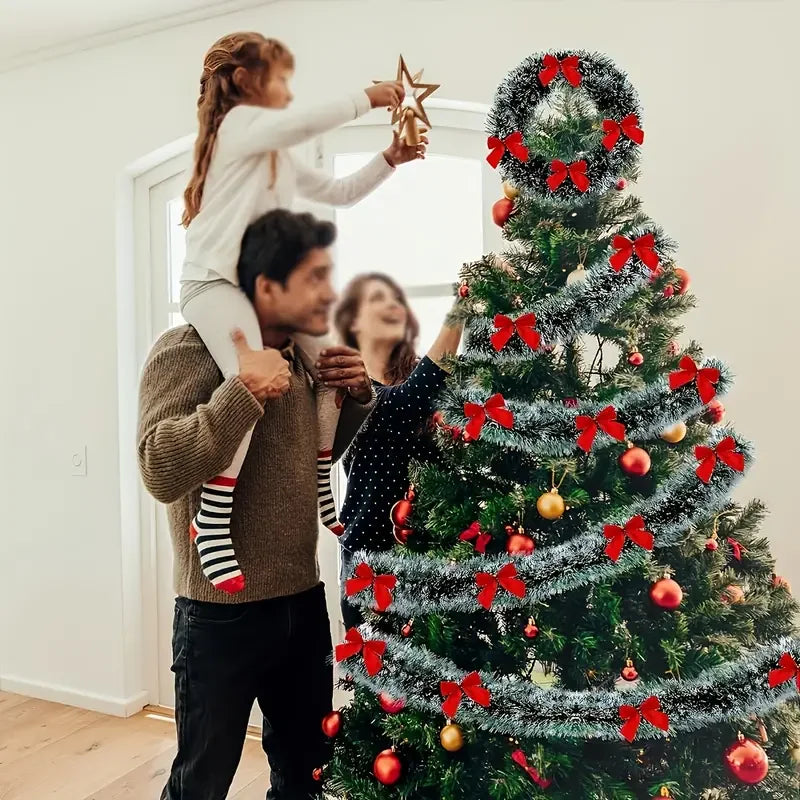Garland Xmas Tree Hanging Pendent  Wreath Ornament