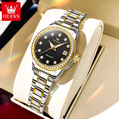 Watch for Women Diamond Gold Luxury Stainless steel