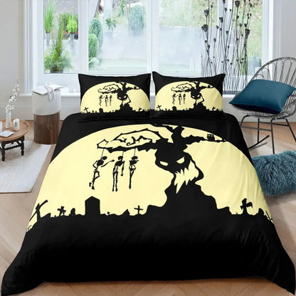 Halloween Tree Bedding Comforter Set Queen King