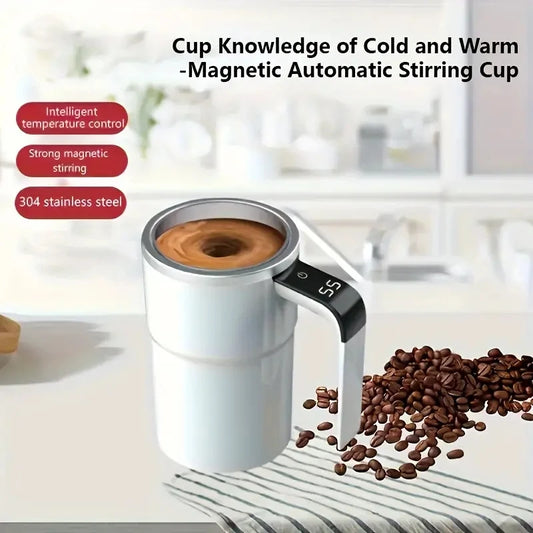 Smart mixing coffee cup LED USB charging