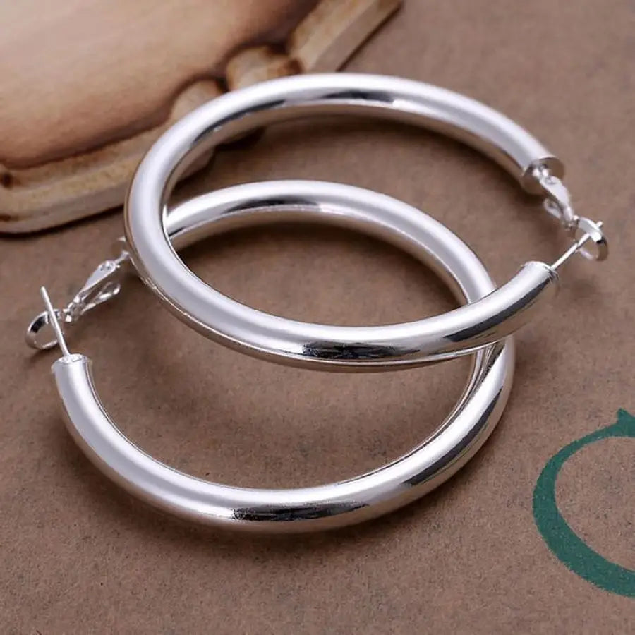 Pretty Fashion Sterling Silver Earrings