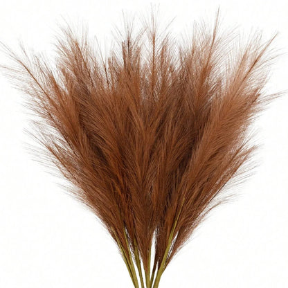 Artificial Tall Red Plush Faux Tree