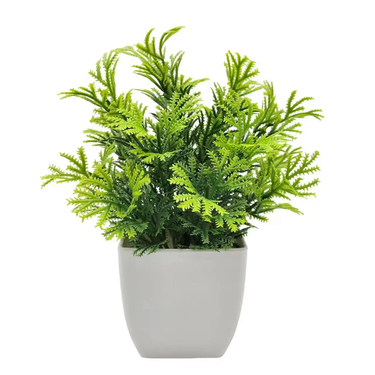 1pc Artificial Plants with Plastics Pots Perfect Greenery