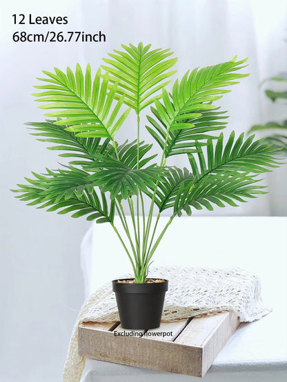 Large Artificial Palm Tree Plastic 70-120cm