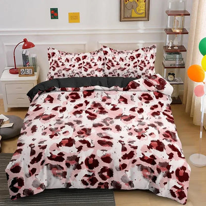 Leopard Print Bedding for Kids, Teens, Adults with Pillowcase