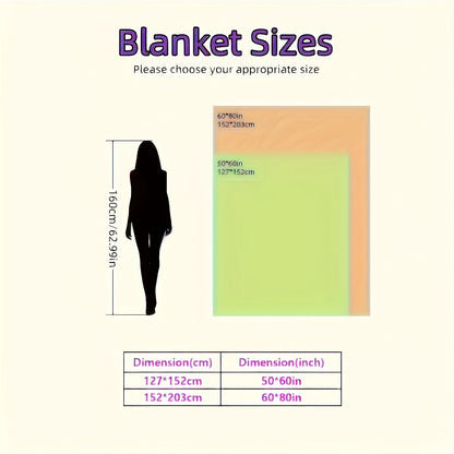 Velvet Double Reversible Sherpa Fleece Throw 5Lbs