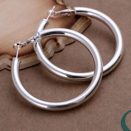 Pretty Fashion Sterling Silver Earrings