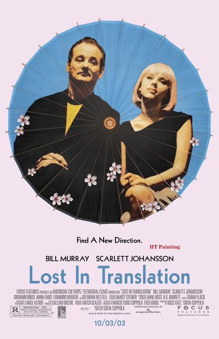 Classic Romantic Movie Canvas Poster