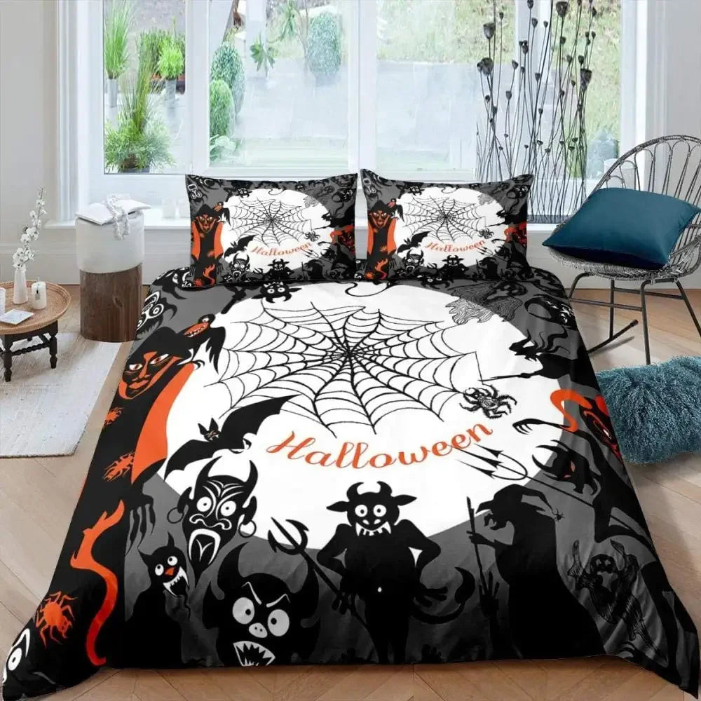 Halloween Tree Bedding Comforter Set Queen King