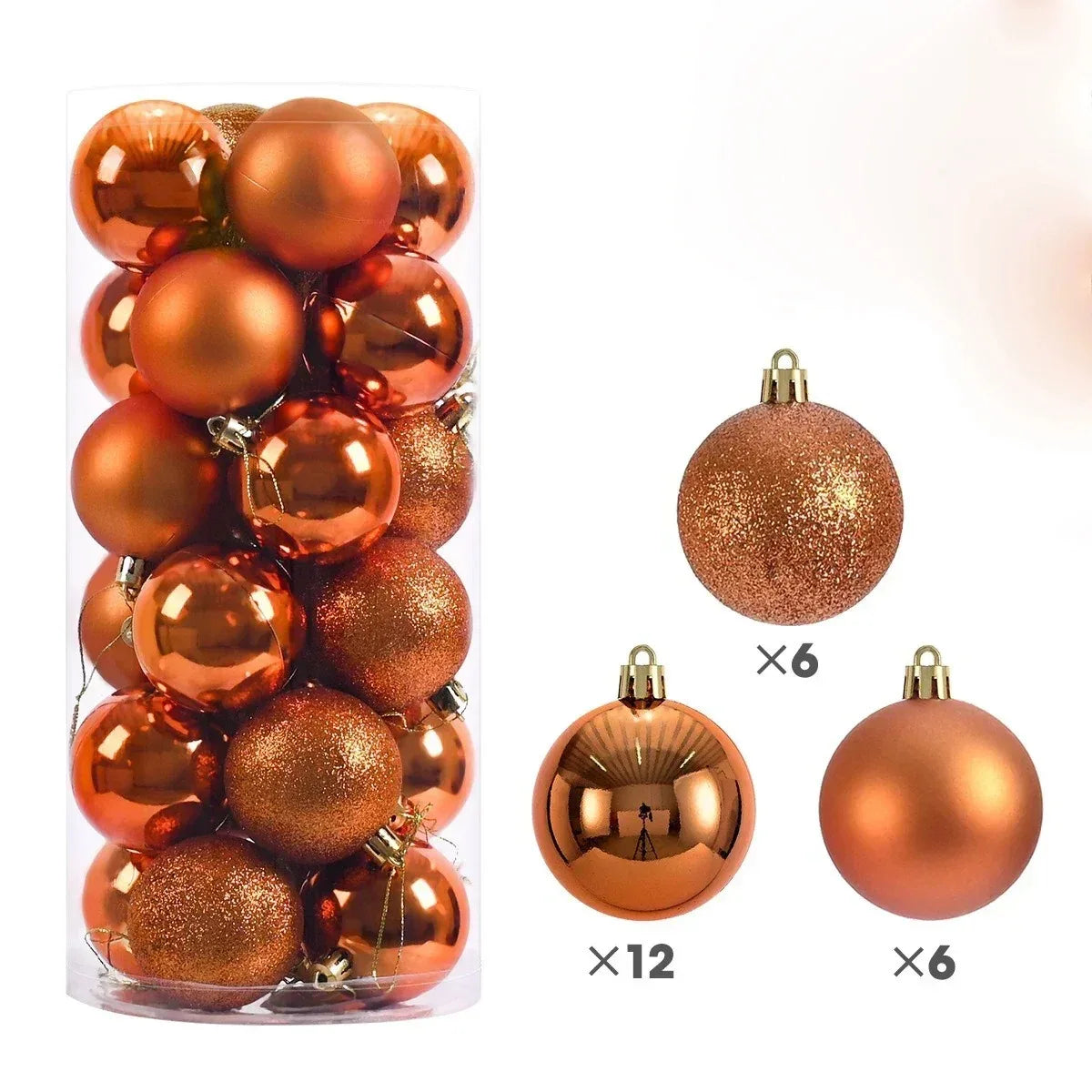 24Pcs  Christmas Tree Hanging Ornaments