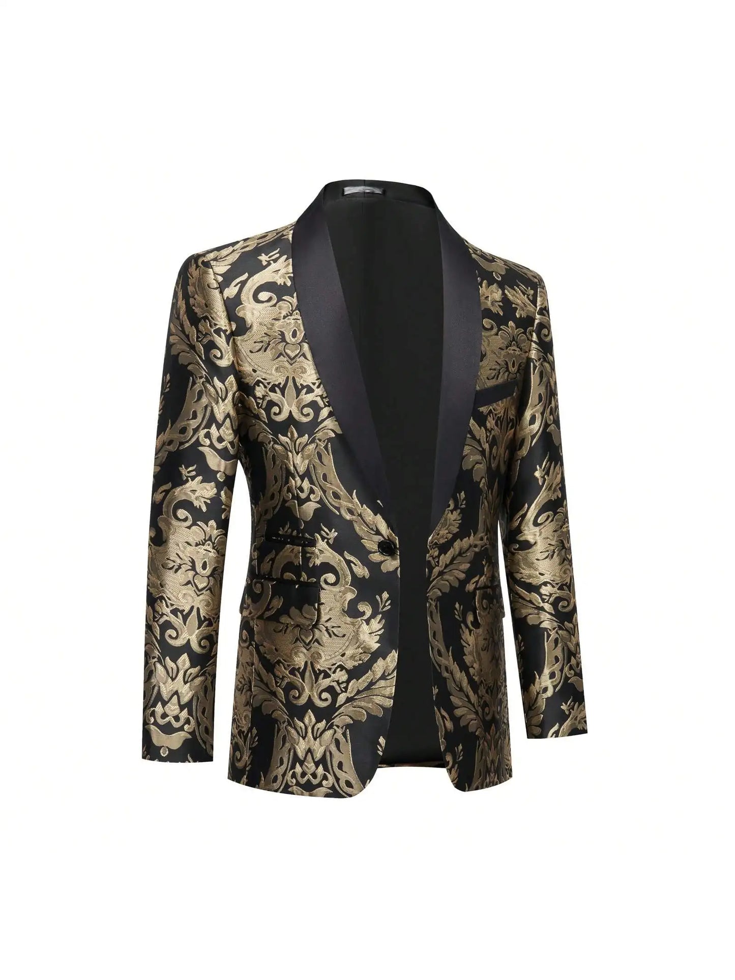 One Button Slim Fit Long Sleeve Jacket Tuxedo