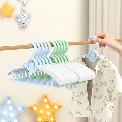 5/10/20Pcs  Kids Non-slip Clothes Hanger for Girl Boy Toddler