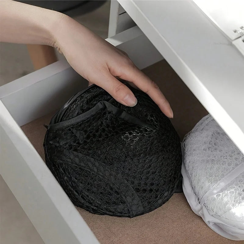 Collapsible Pop-up Mesh Laundry Basket Clothes Hamper